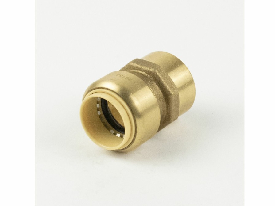 Valves, Fittings & Connectors ProLine Series Brass Push Fit | 3/4-In Pf X Fip Brass Push Fit Female Adapter