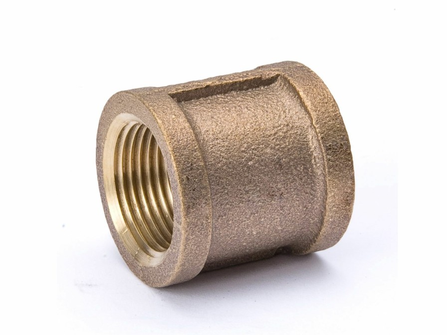 Piping Systems Southland Fittings | 1/8-In Fip Red Brass Coupling