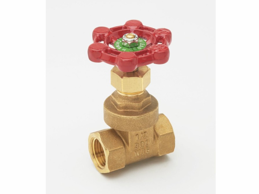 Valves, Fittings & Connectors ProLine Series Plumbing Valves | Brass 1-1/2-In Fip X 1-1/2-In Fip Heavy Duty Gate Valve - Lead-Free