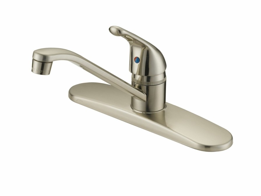 Bath & Kitchen Products B&K Kitchen | Single Metal Lever Handle W/Spray - Brushed Nickel