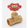 Valves, Fittings & Connectors ProLine Series Plumbing Valves | Brass 1-In Swt X 1-In Swt Compact Pattern Gate Valve - Lead-Free