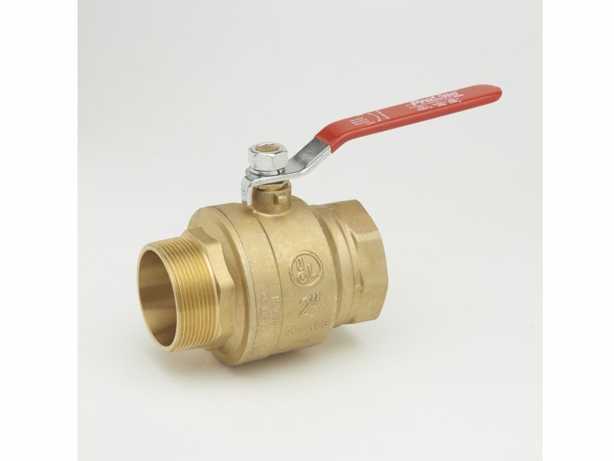 Valves, Fittings & Connectors ProLine Series Ball Valves | Brass 1-1/4-In Mip X 1-1/4-In Fip Ball Valve