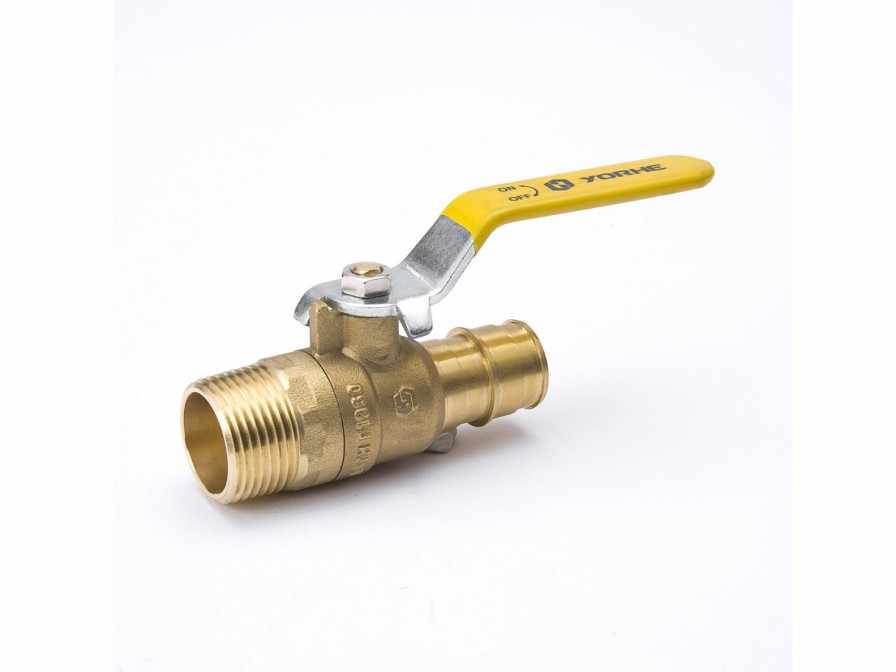 Valves, Fittings & Connectors ProLine Series Ball Valves | Brass 3/4-In Mip X 3/4-In Pex Ball Valve - Lead-Free