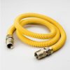 Valves, Fittings & Connectors ProLine Series Yellow Epoxy Coated Flexible Gas Connectors | 36-In 1/2-In Id Yellow Coated Csst Gas Connector - 3/4-In Mip X 3/4-In Mip