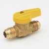 Valves, Fittings & Connectors ProLine Series Gas Valves | Brass 3/8-In Fl X 3/8-In Fl 1-Pc Body Gas Valve