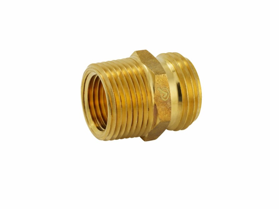 Valves, Fittings & Connectors ProLine Series Garden Hose Fittings | Brass 3/4-In Mht X 1/2-In Mip Adapter