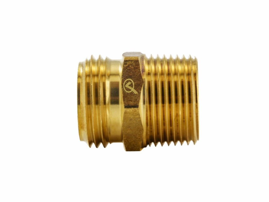 Valves, Fittings & Connectors ProLine Series Garden Hose Fittings | Brass 3/4-In Mht X 1/2-In Mip Adapter