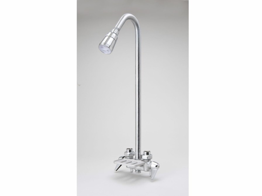 Bath & Kitchen Products B&K Utility | Shower Stall W/ Soap Dish - Chrome