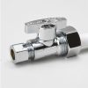 Valves, Fittings & Connectors ProLine Series Straight Stops | Chrome Plated Brass 3/8-In Comp X 3/8-In Comp Straight Stop