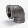 Piping Systems Southland Black Iron | 1-1/4-In X 1/2-In Fip Black Iron 90-Degree Elbow - Bulk