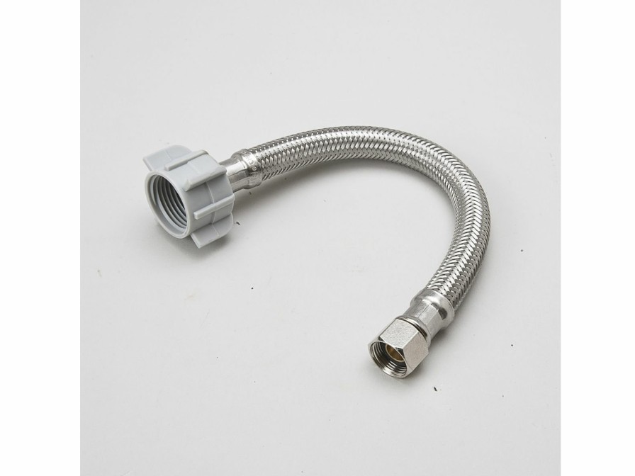 Valves, Fittings & Connectors ProLine Series Toilet Connectors | 3/8-In Comp X 7/8-In Bc X 12-In Braided Stainless Steel Toilet Supply Line - 10 Pack