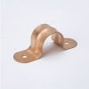 Valves, Fittings & Connectors ProLine Series Copper | Copper Coated Steel 1/2-In 2-Hole Strap (10-Bag)