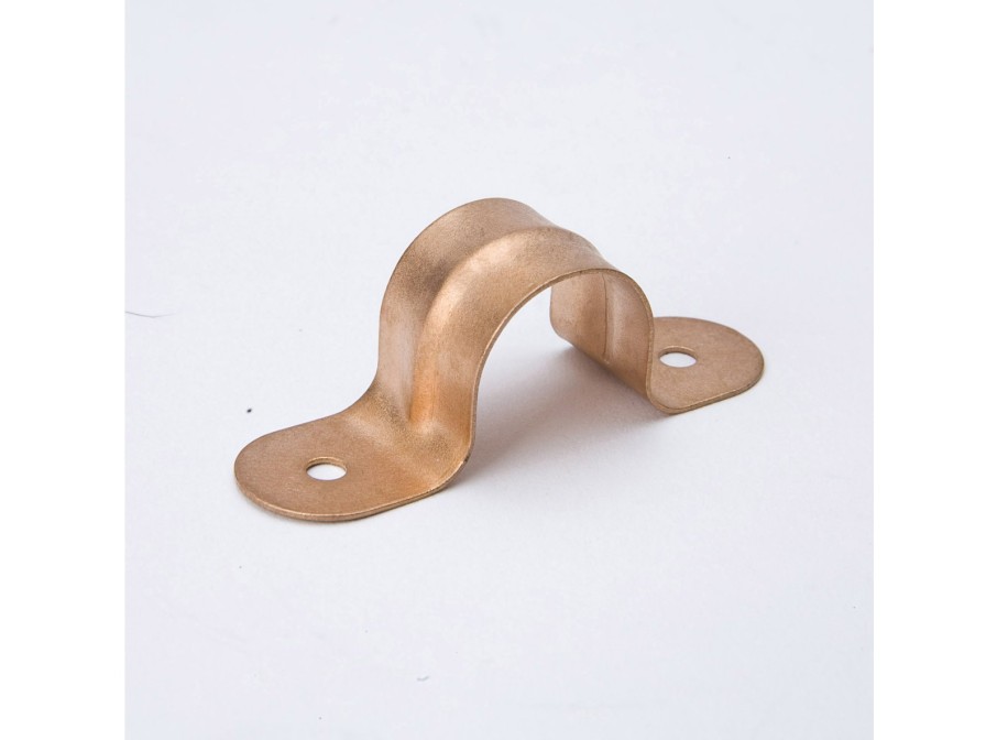 Valves, Fittings & Connectors ProLine Series Copper | Copper Coated Steel 1/2-In 2-Hole Strap (10-Bag)