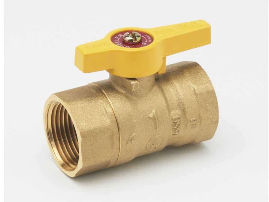 Valves, Fittings & Connectors ProLine Series Gas Valves | Brass 1-In Fip X 1-In Fip0 Gas Valve