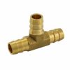 Valves, Fittings & Connectors ProLine Series Brass Barbed Fittings | Brass 1/2-In Barb X 1/2-In Barb X 1/2-In Barb Tee