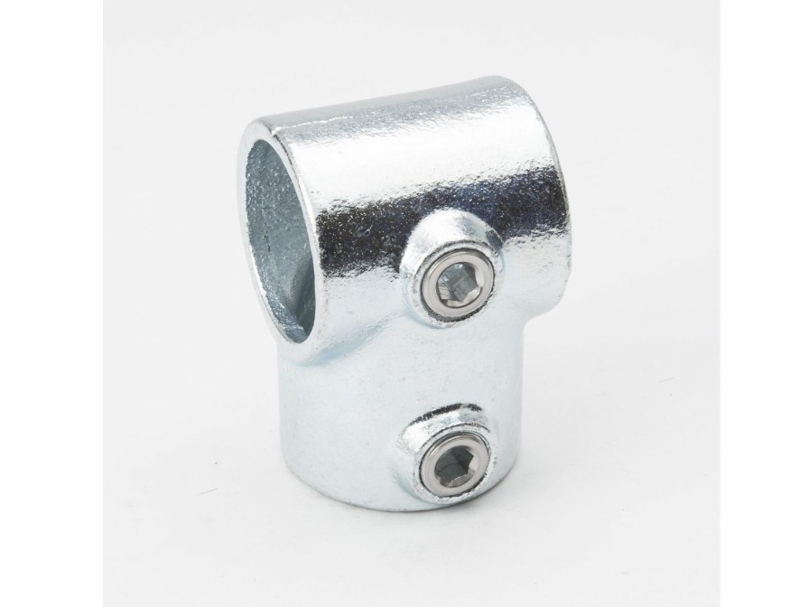 Structural Fittings & Pipe SteelTek Tees | Galvanized 1-1/4-In Single Socket Tee