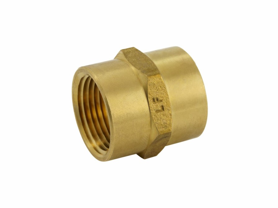 Valves, Fittings & Connectors ProLine Series Brass Fittings & Nipples | Brass 3/4-In Fip X 3/4-In Fip Coupling