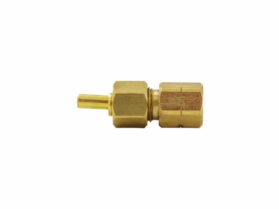 Valves, Fittings & Connectors ProLine Series Compression Fittings | Brass 1/4-In Comp X 1/8-In Fip Coupling