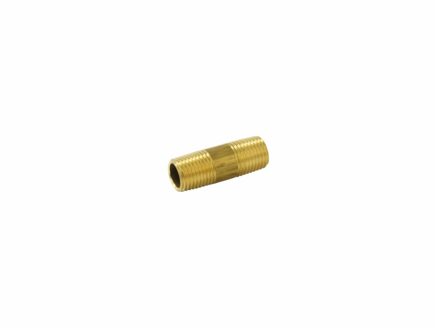 Valves, Fittings & Connectors ProLine Series Brass Fittings & Nipples | Brass 1/4-In Mip X 1-1/2-In Nipple