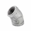 Piping Systems Southland Galvanized Iron | 1/2-In Fip Galvanized 45-Degree Elbow - Barcoded