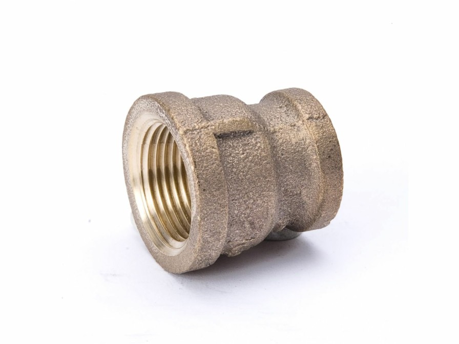 Piping Systems Southland Fittings | 3/4-In X 1/4-In Fip Red Brass Coupling