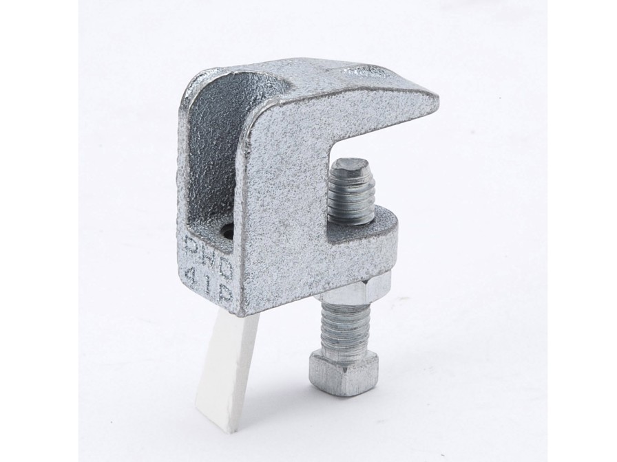 Valves, Fittings & Connectors ProLine Series Galvanized Steel | Galvanized Malleable Iron 1/2-In Universal Beam Clamp