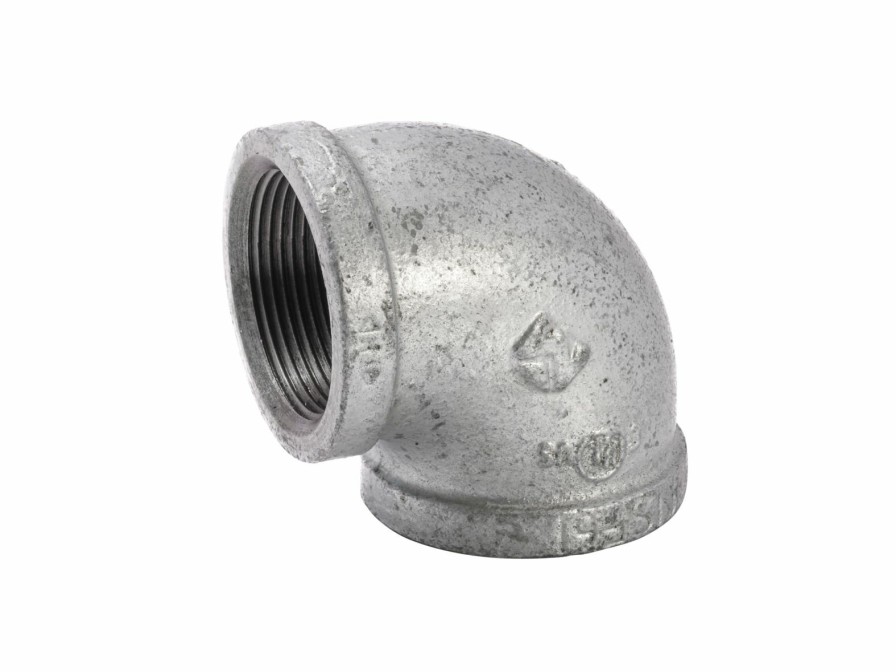 Piping Systems Southland Galvanized Iron | 1-1/2-In Fip Galvanized 90-Degree Elbow - Barcoded