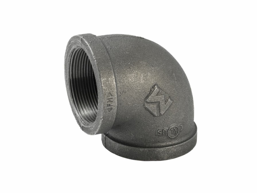 Piping Systems Southland Black Iron | 2-In Fip Black Iron 90-Degree Elbow - Bulk