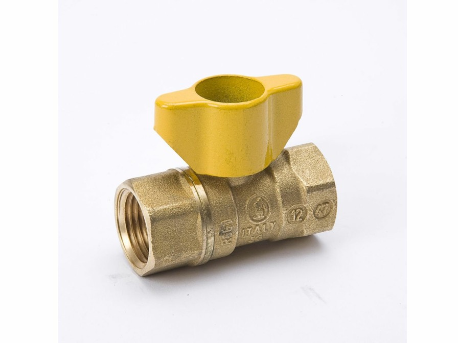 Valves, Fittings & Connectors ProLine Series Gas Valves | Brass 1/2-In Fip X 1/2-In Fip Tee Handle 2-Pc Body Gas Valve