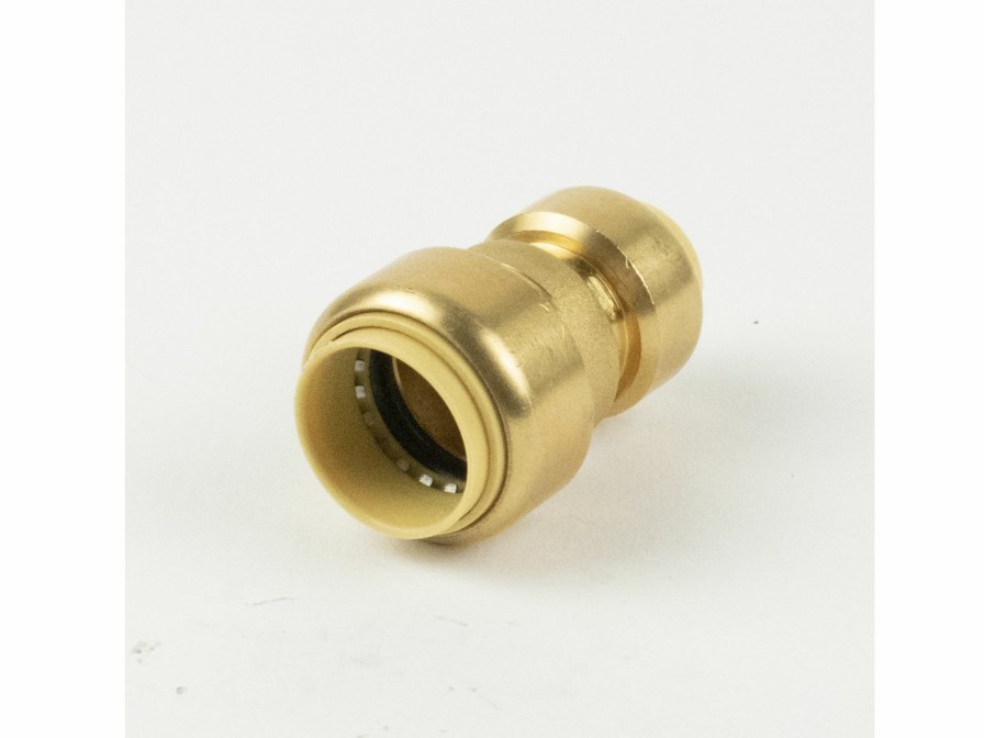 Valves, Fittings & Connectors ProLine Series Brass Push Fit | 3/8-In Pf X 1/2-In Pf Brass Push Fit Coupling