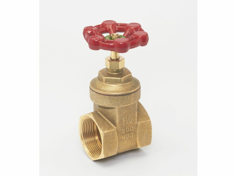 Valves, Fittings & Connectors ProLine Series Plumbing Valves | Brass 1-1/4-In Fip X 1-1/4-In Fip Heavy Duty Gate Valve - Lead-Free