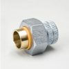 Valves, Fittings & Connectors ProLine Series | Galvanized Steel 1-In Fip X 1-In Swt Dielectric Union