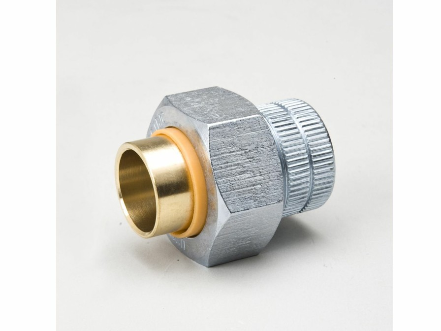 Valves, Fittings & Connectors ProLine Series | Galvanized Steel 1-In Fip X 1-In Swt Dielectric Union