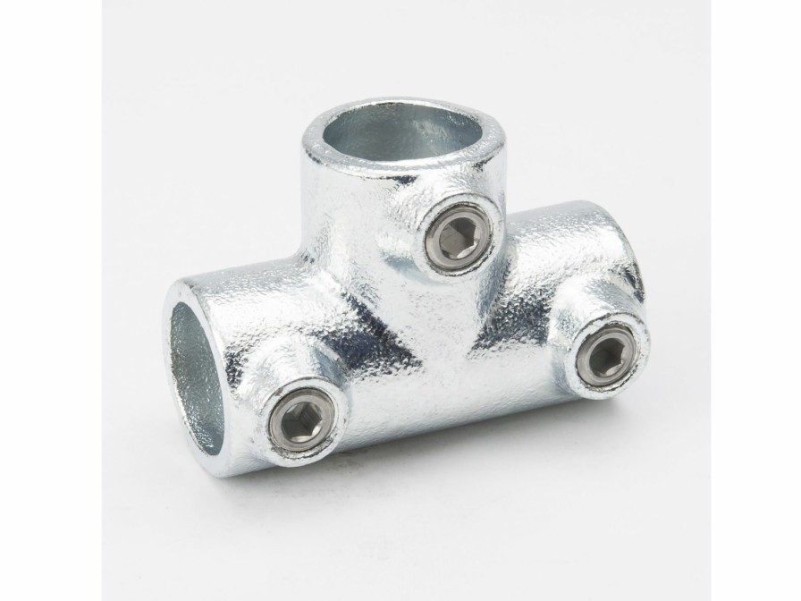 Structural Fittings & Pipe SteelTek Tees | Galvanized 3/4-In Single Socket Tee