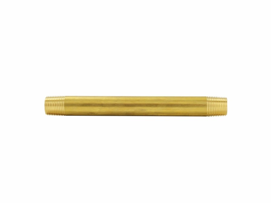 Valves, Fittings & Connectors ProLine Series Brass Fittings & Nipples | Brass 3/8-In Mip X 6-In Nipple