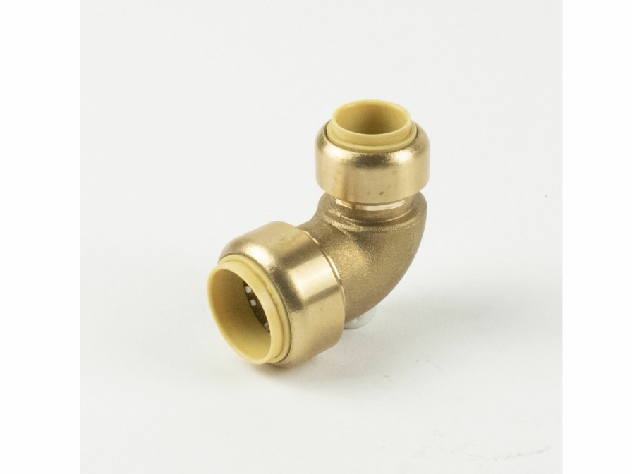 Valves, Fittings & Connectors ProLine Series Brass Push Fit | 3/4-In Pf X 1/2-In Pf Brass Push Fit Reducing 90 Elbow