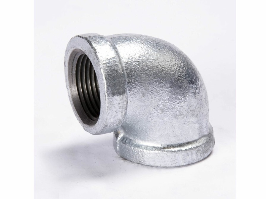 Piping Systems Southland Galvanized Iron | 2-1/2-In Fip Galvanized 90-Degree Elbow - Barcoded