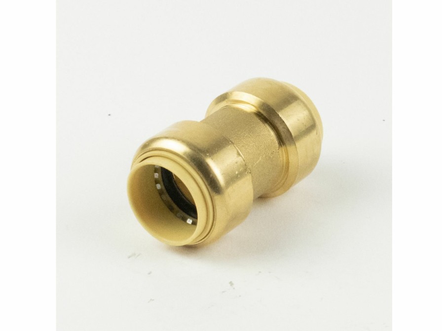 Valves, Fittings & Connectors ProLine Series Brass Push Fit | 1/2-In Pf Brass Push Fit Coupling