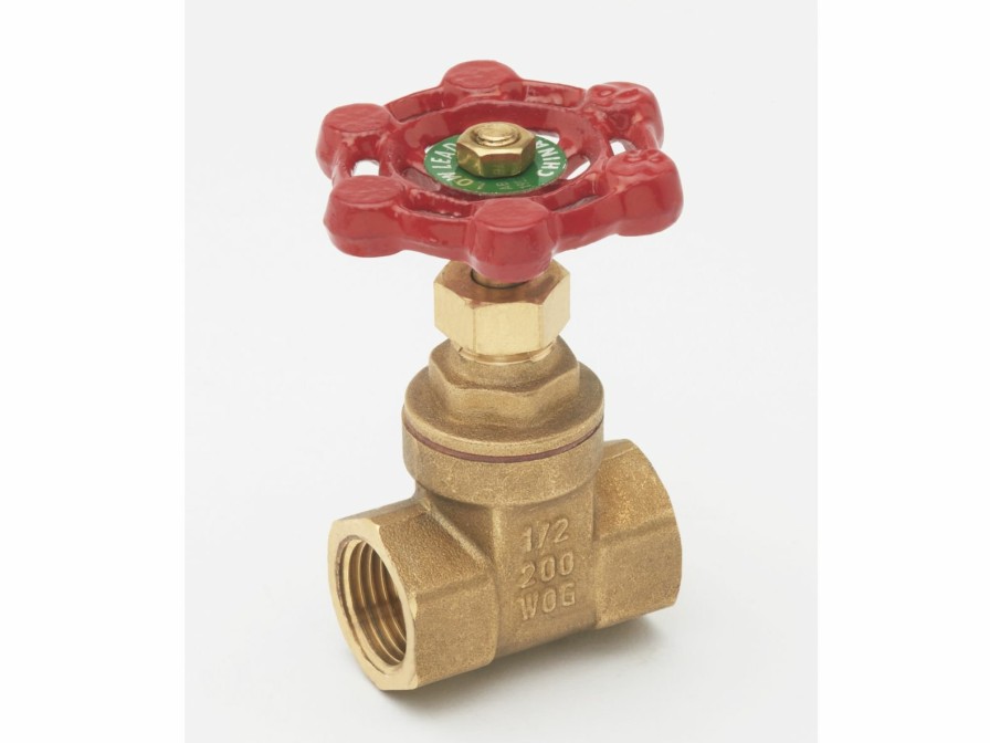 Valves, Fittings & Connectors ProLine Series Plumbing Valves | Brass 1-In Fip X 1-In Fip Heavy Duty Gate Valve - Lead-Free