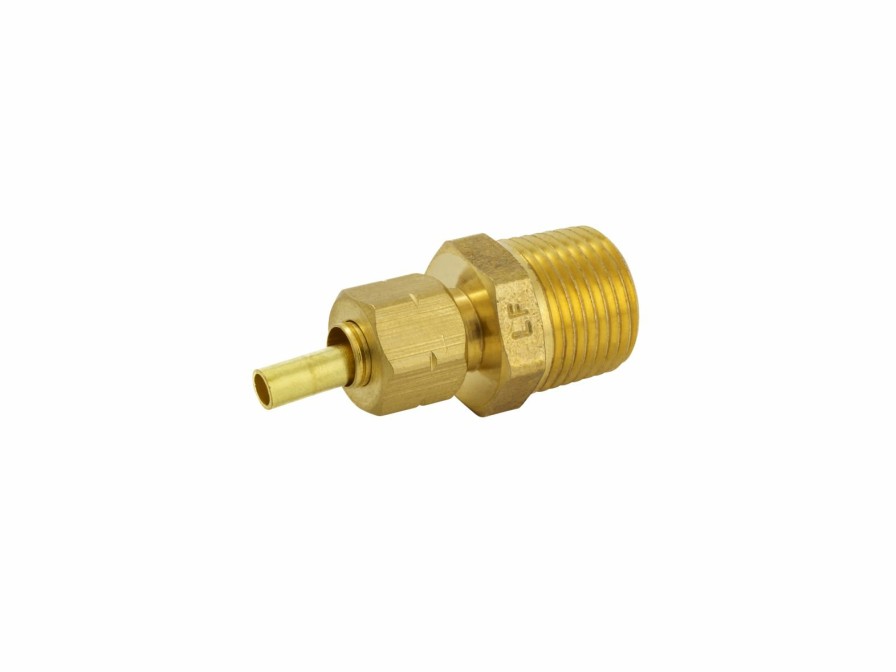 Valves, Fittings & Connectors ProLine Series Compression Fittings | Brass 1/4-In Comp X 3/8-In Mip Connector