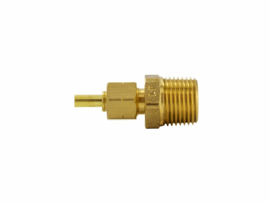 Valves, Fittings & Connectors ProLine Series Compression Fittings | Brass 1/4-In Comp X 3/8-In Mip Connector