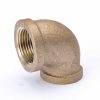 Piping Systems Southland Fittings | 1-In X 3/4-In Fip Red Brass 90° Reducing Elbow