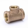 Piping Systems Southland Fittings | 1-1/2-In X 1/2-In Fip Red Brass 2-Way Reducing Tee