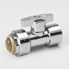 Valves, Fittings & Connectors ProLine Series Straight Stops | Chrome Plated Brass 1/2-In Pf X 7/16-In Slip Straight Stop