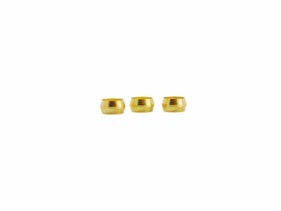 Valves, Fittings & Connectors ProLine Series Compression Fittings | Brass 3/8-In Comp Sleeve (3-Pack)