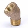 Piping Systems Southland Fittings | 1/8-In Fip X Mip Red Brass 45° Elbow