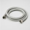 Valves, Fittings & Connectors ProLine Series Appliance Connectors | 3/4-In Fht X 3/4-In Fht X 120-In Braided Stainless Steel Washing Machine Connector