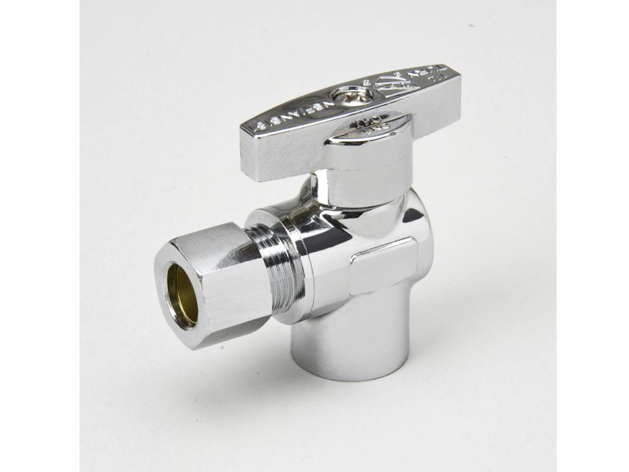 Valves, Fittings & Connectors ProLine Series Angle Stops | Chrome Plated Brass 1/2-In Fip X 1/2-In Comp Angle Stop