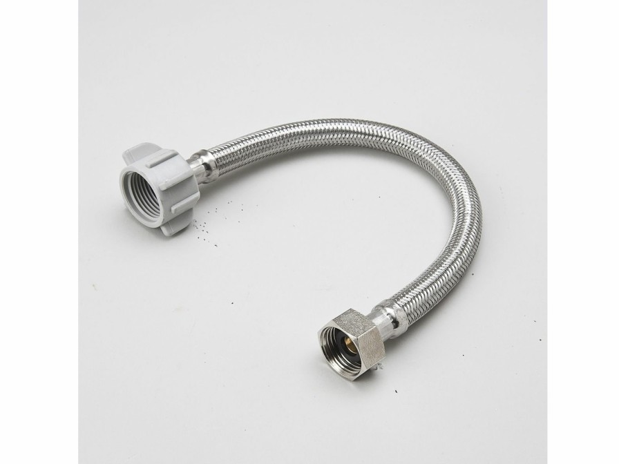 Valves, Fittings & Connectors ProLine Series Toilet Connectors | 1/2-In Fip X 7/8-In Bc X 12-In Braided Stainless Steel Toilet Supply Line