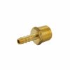 Valves, Fittings & Connectors ProLine Series Brass Barbed Fittings | Brass 1/4-In Barb X 3/8-In Mip Male Adapter